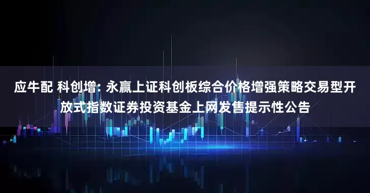应牛配 科创增: 永赢上证科创板综合价格增强策略交易型开放式指数证券投资基金上网发售提示性公告